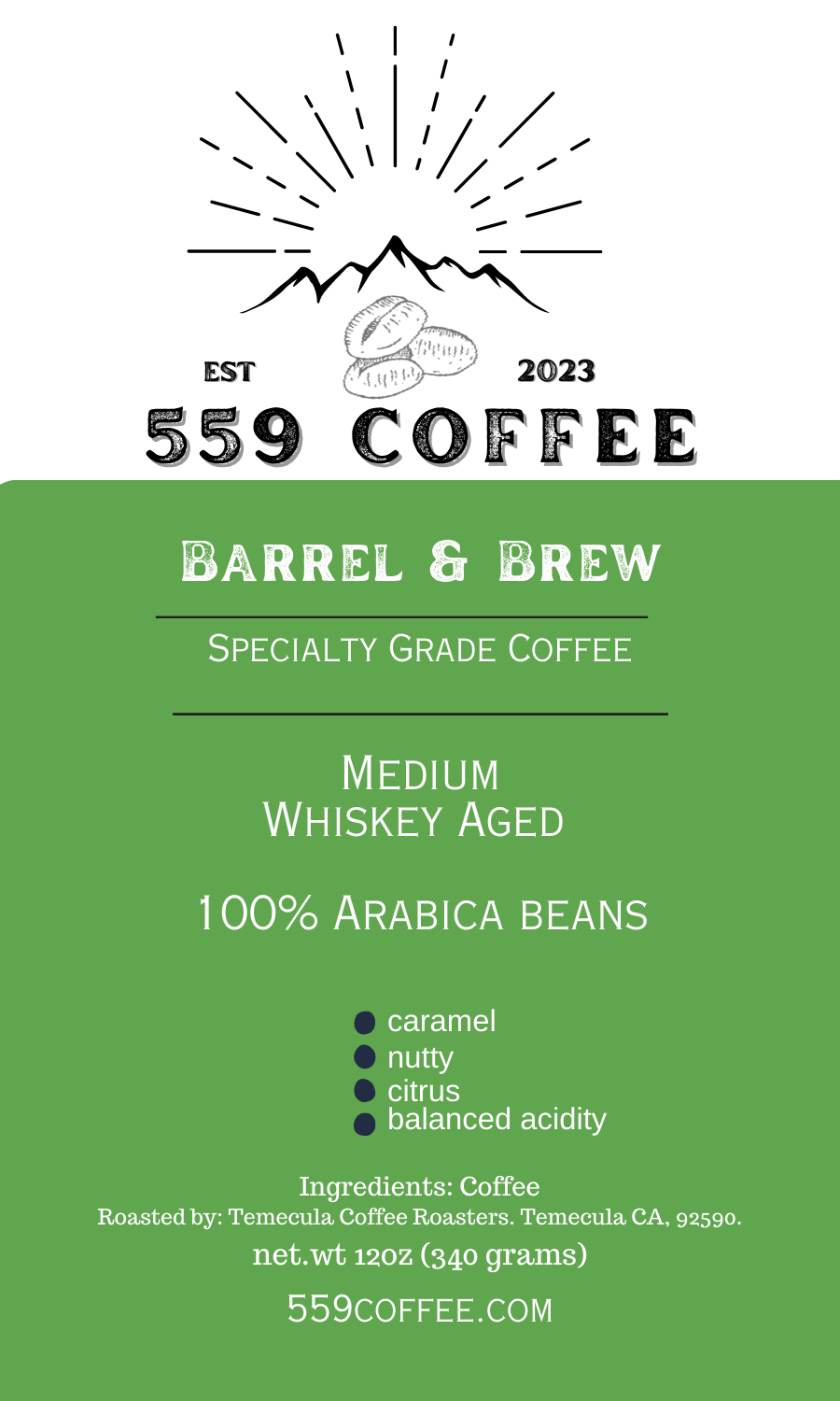 Barrel & Brew Barrel-Aged Coffee