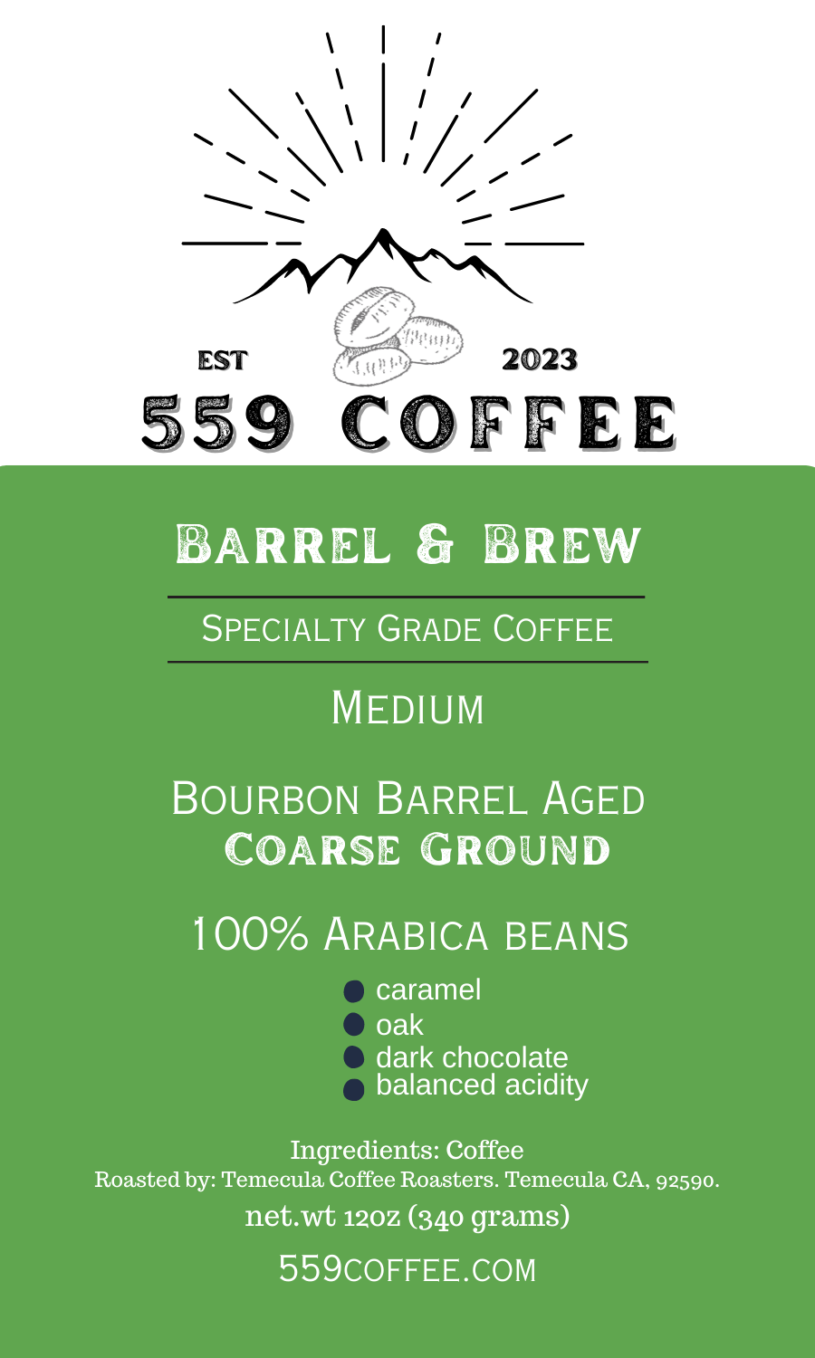 Barrel & Brew Barrel-Aged Coffee